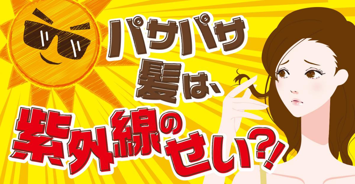 Webstore限定 パサパサ髪は紫外線のせいかも 髪と頭皮のuvケア Ainz Tulpe Webstore アインズ トルペ公式オンライン通販サイト