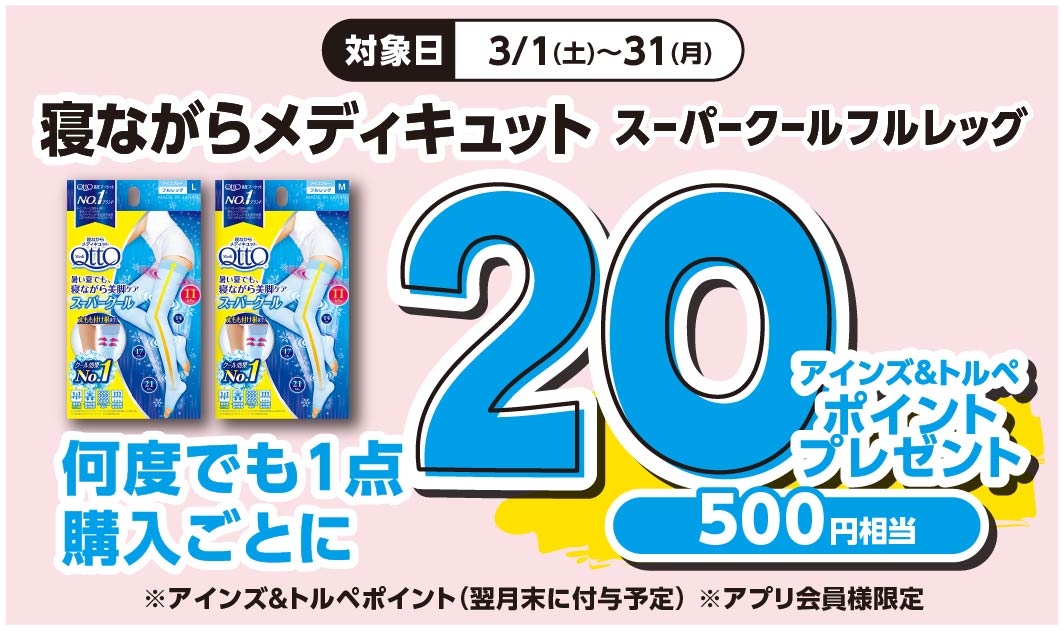 寝ながらメディキュット　スーパークールフルレッグ