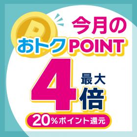 5月POINT UP!!