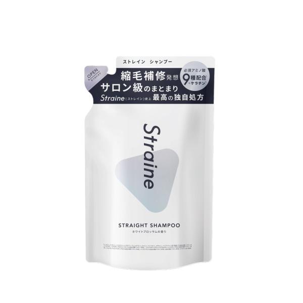 Straine　STRAIGHT　SHAMPOO　つめかえ用　ホワイトブロッサムの香り