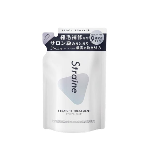 Straine　STRAIGHT　TREATMENTつめかえ用　ホワイトブロッサムの香り