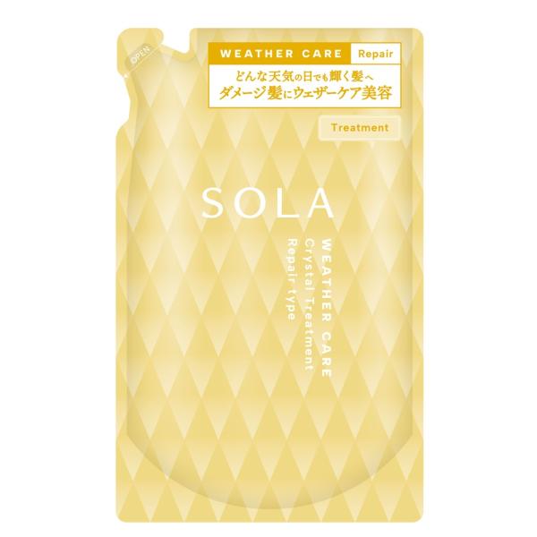 SOLA　ウェザーケア　クリスタルヘアトリートメント　つめかえ