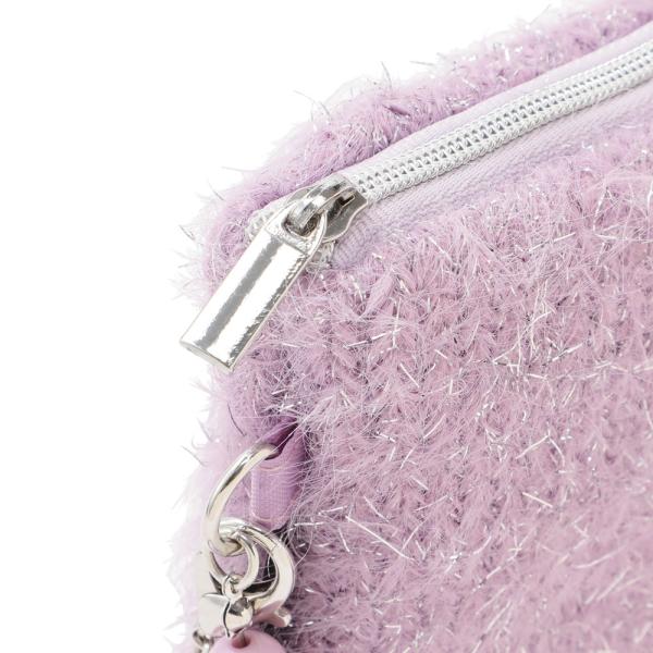 Francfranc　両手を温められるカイロポーチ　パープル