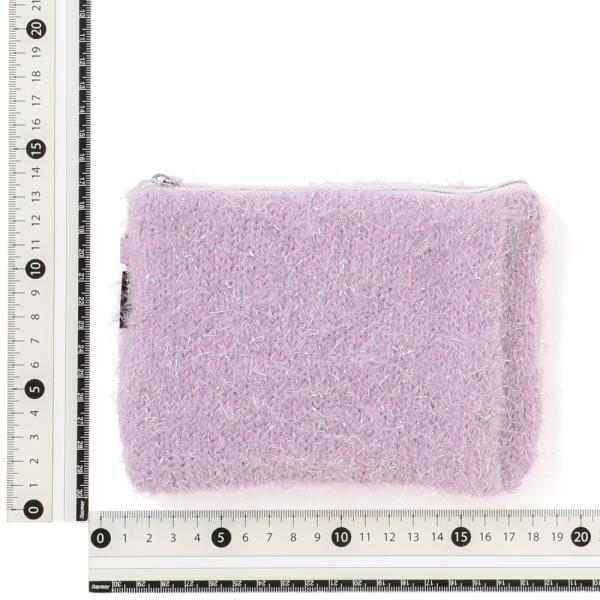 Francfranc　両手を温められるカイロポーチ　パープル