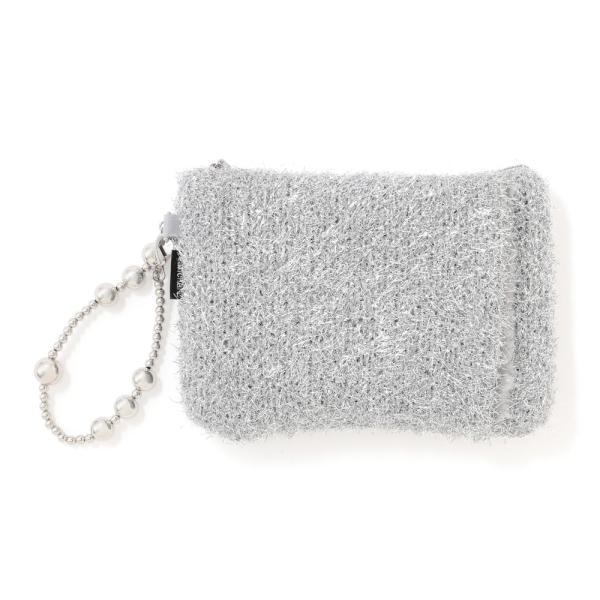 Francfranc　両手を温められるカイロポーチ　シルバー