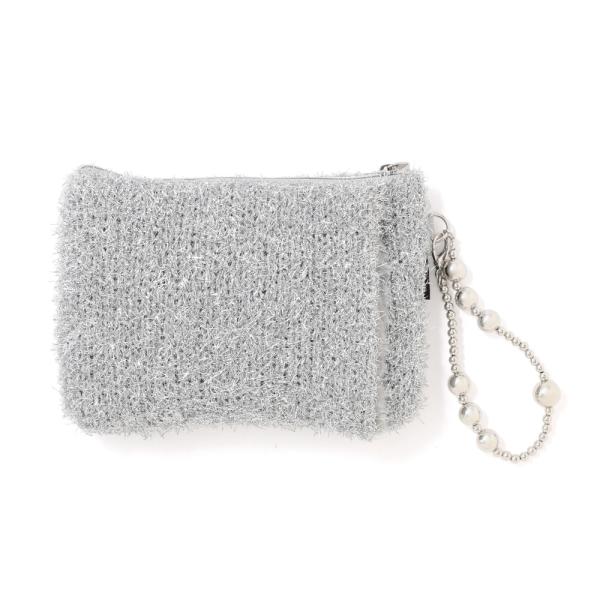 Francfranc　両手を温められるカイロポーチ　シルバー