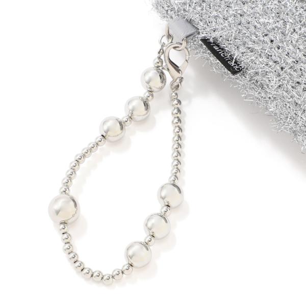 Francfranc　両手を温められるカイロポーチ　シルバー