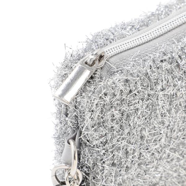 Francfranc　両手を温められるカイロポーチ　シルバー