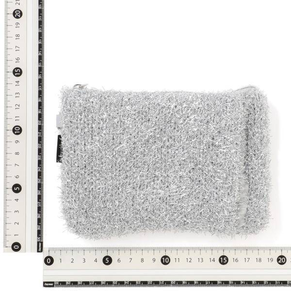 Francfranc　両手を温められるカイロポーチ　シルバー