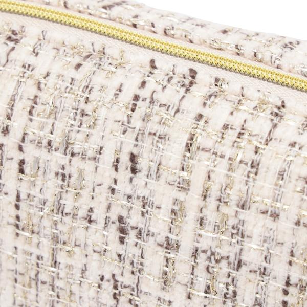 Francfranc　ツイード ポーチ S