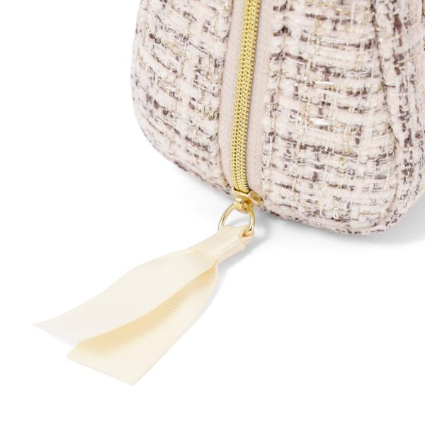 Francfranc　ツイード ポーチ S