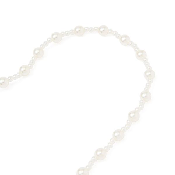 Francfranc　フレ ネックストラップ パール ホワイト