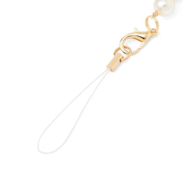 Francfranc　フレ ネックストラップ パール ホワイト