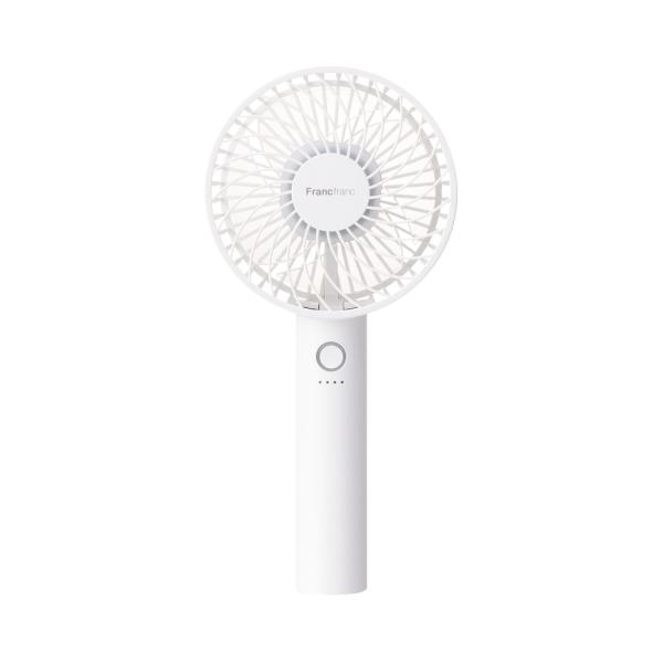 Francfrancフレ ハンディファン ホワイト
