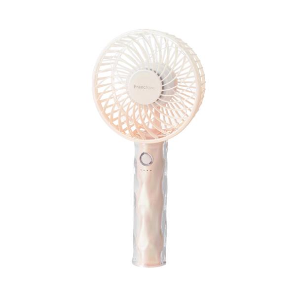 Francfranc　フレ ハンディファン ウェーブ ピンク