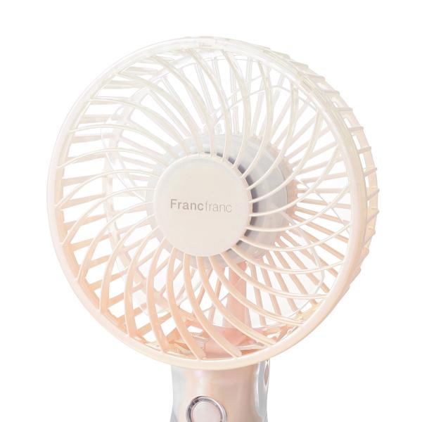 Francfranc　フレ ハンディファン ウェーブ ピンク