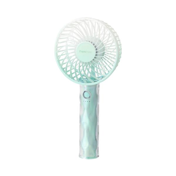 Francfranc　フレ ハンディファン ウェーブ グリーン