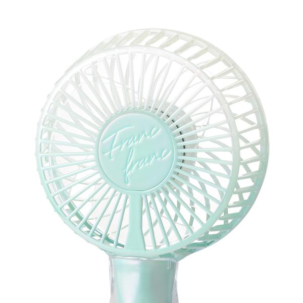 Francfranc　フレ ハンディファン ウェーブ グリーン