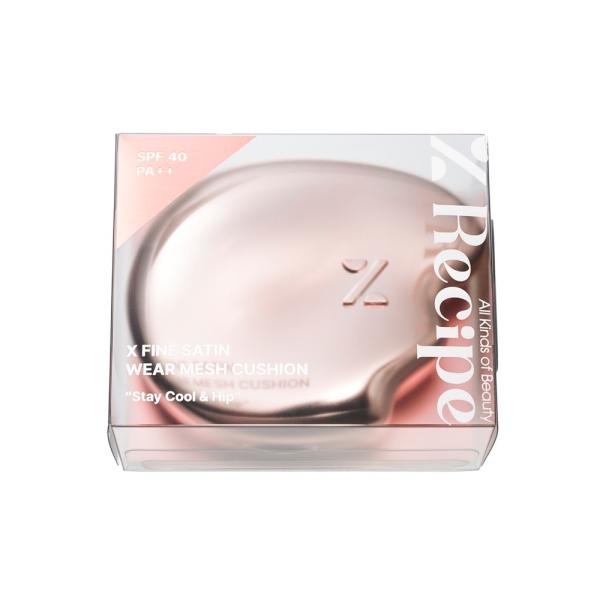 %Recipe Xファイン　サテンウェア　メッシュクッション