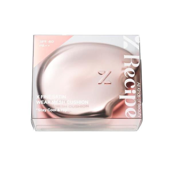 %Recipe Xファイン　サテンウェア　メッシュクッション