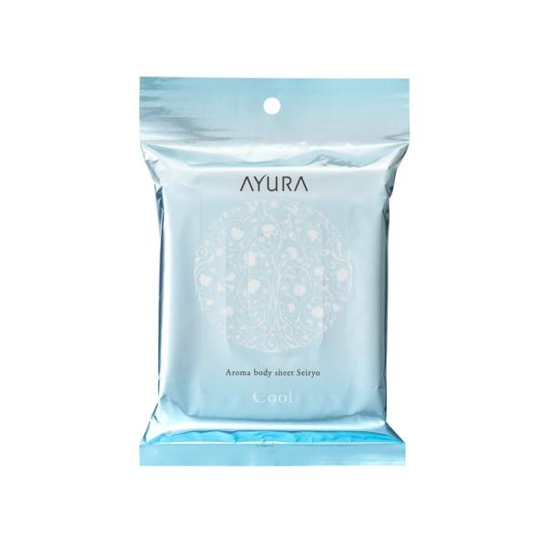 限定 アユーラ アロマボディシート(青涼)