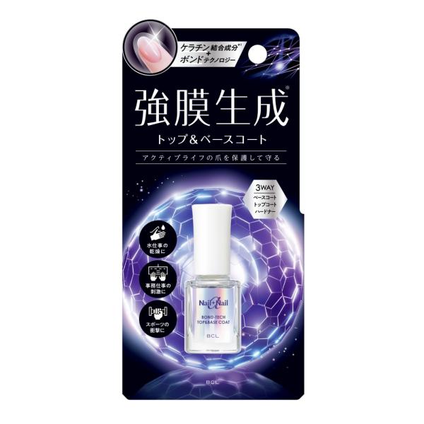 ネイルネイル　アルファ　 ボンドテックトップ&ベースコート　10mL