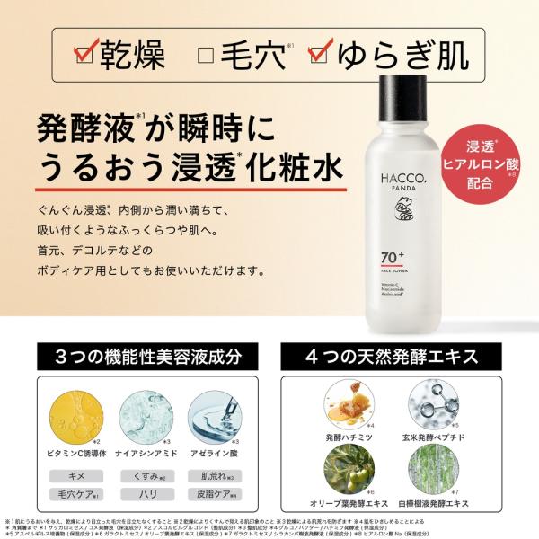 ハッコウパンダ 発酵化粧水