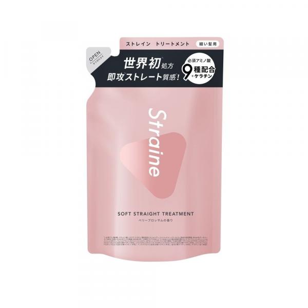 Straine　SOFT　STRAIGHT　TREATMENT　つめかえ用　ベリーブロッサムの香り