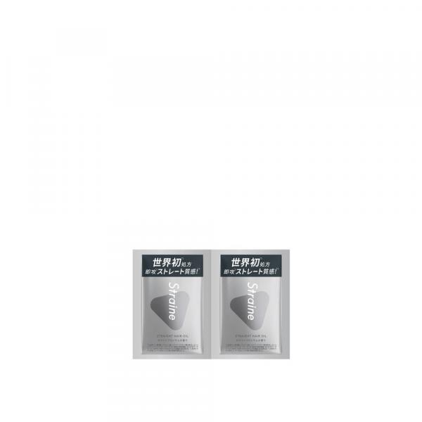 Straine　STRAIGHT　HAIR　OIL　2連サシェ　ホワイトブロッサムの香り