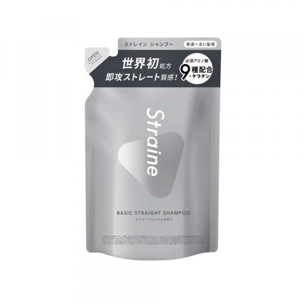 Straine　BASIC　STRAIGHT　SHAMPOO　つめかえ用　ホワイトブロッサムの香り