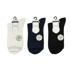 nug　ワッフルメッシュ　抗菌防臭素材　クルーソックス