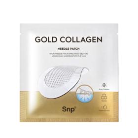 SNP　ゴールドコラーゲンニードルパッチ　1P