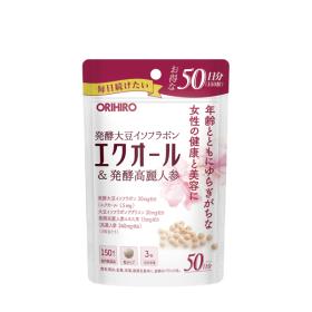 オリヒロ エクオール&発酵高麗人参徳用 150粒