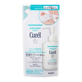 キュレル　潤浸保湿　乳液ケアメイク落とし　つめかえ用