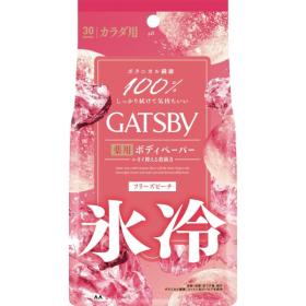 ギャツビー アイスデオドラント　ボディペーパーN　フリーズピーチ　<徳用タイプ>　(医薬部外品)