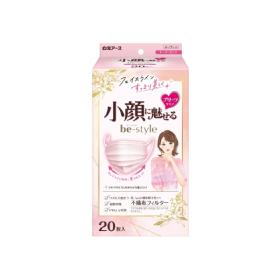 ビースタイルマスク プリーツタイプ ふつうサイズ 20枚入