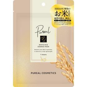 ピュレア　ホワイトライスエッセンスマスク　7枚　　