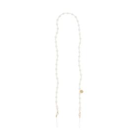 Francfranc　フレ ネックストラップ パール ホワイト