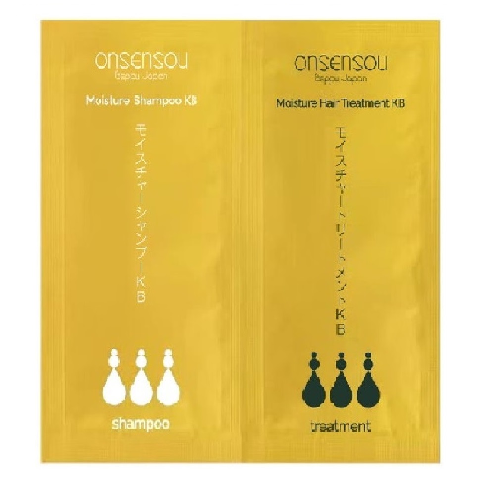 ONSENSOU　モイスチャーシャンプー&トリートメントKB　10ml×2