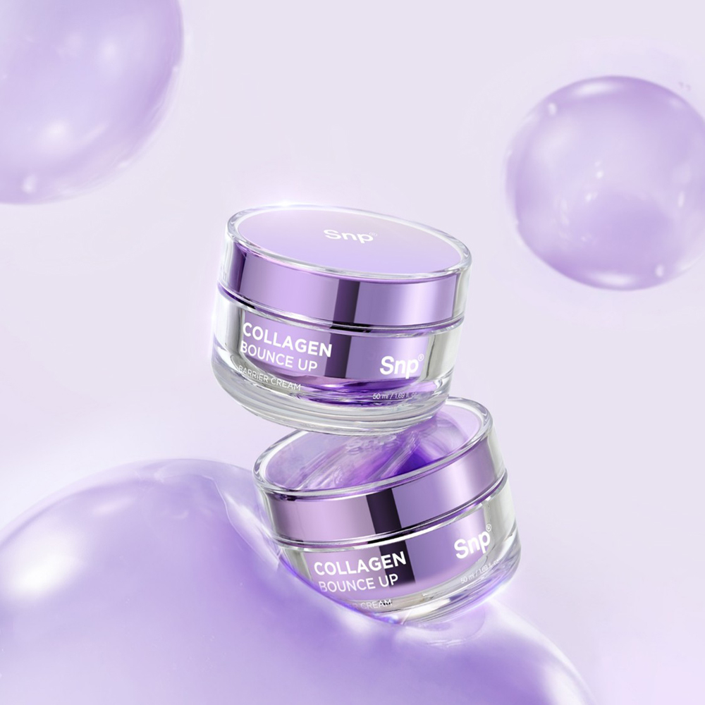 Snp コラーゲンバウンスアップバリアクリーム　50ml