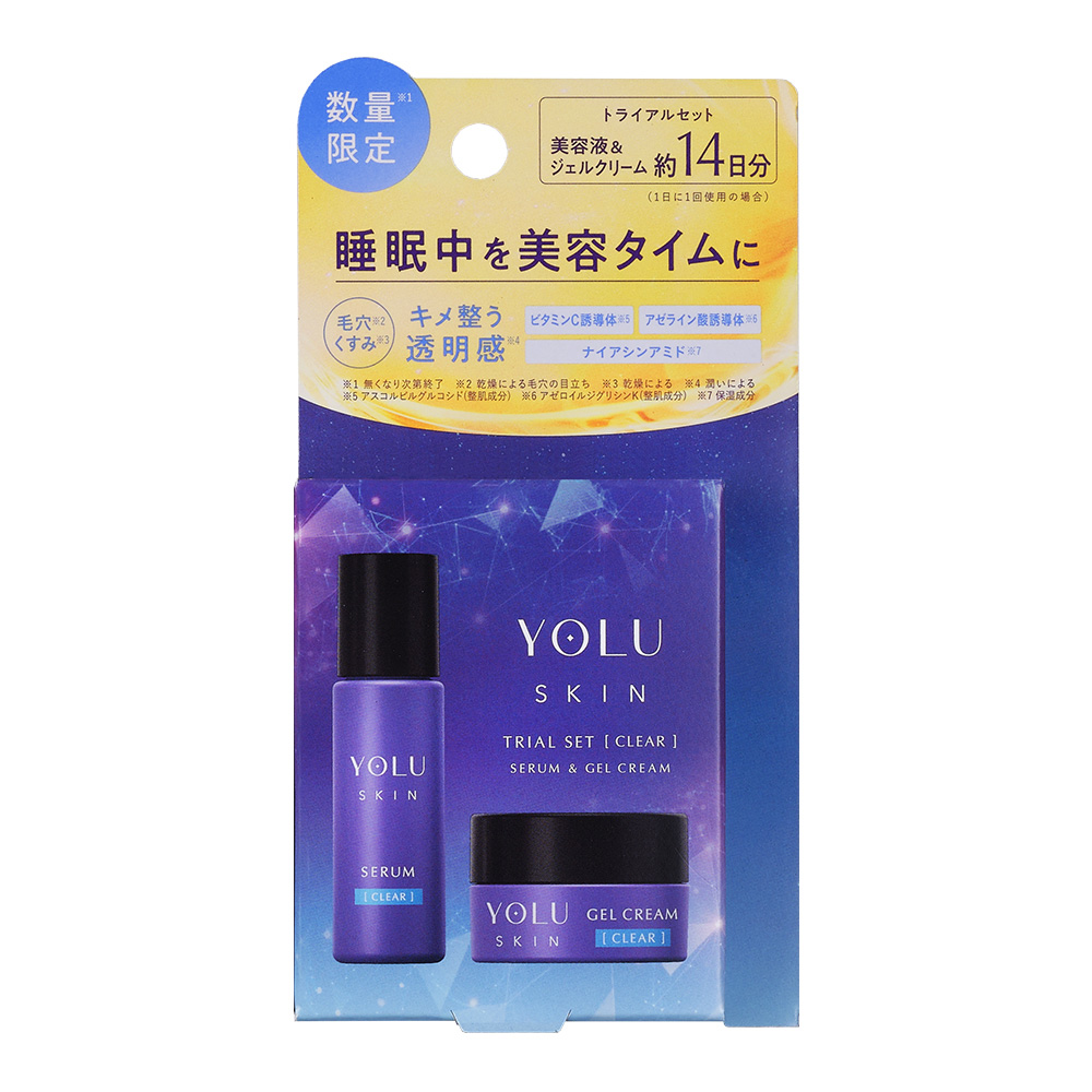 YOLU ヨル スキン トライアルセット|正規取扱・公式通販|アインズ&トルペ