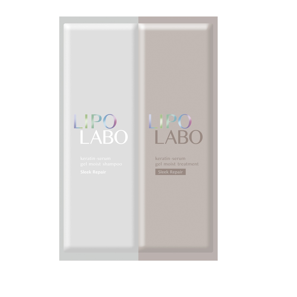 LIPO LABO リポ　ラボ　ケラチンセラム　ジェルモイスト　スリークリペア　2連お試し　10g+10g