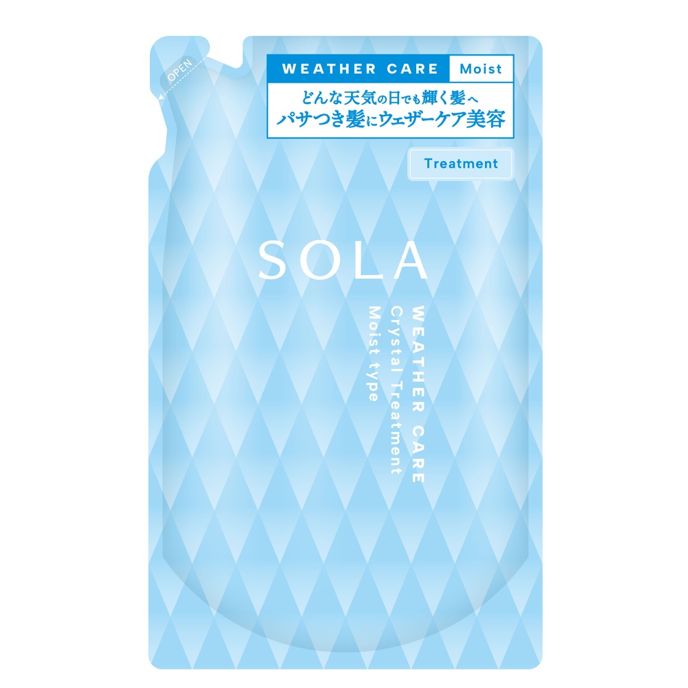 SOLA　ウェザーケア　クリスタルヘアトリートメント　つめかえ