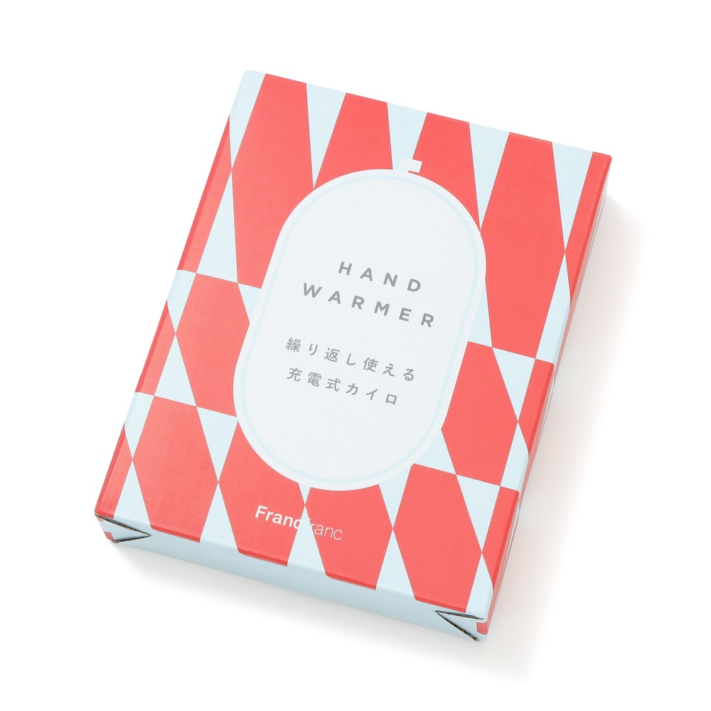 Francfranc　繰り返し使えるカイロ　ジオメトリック