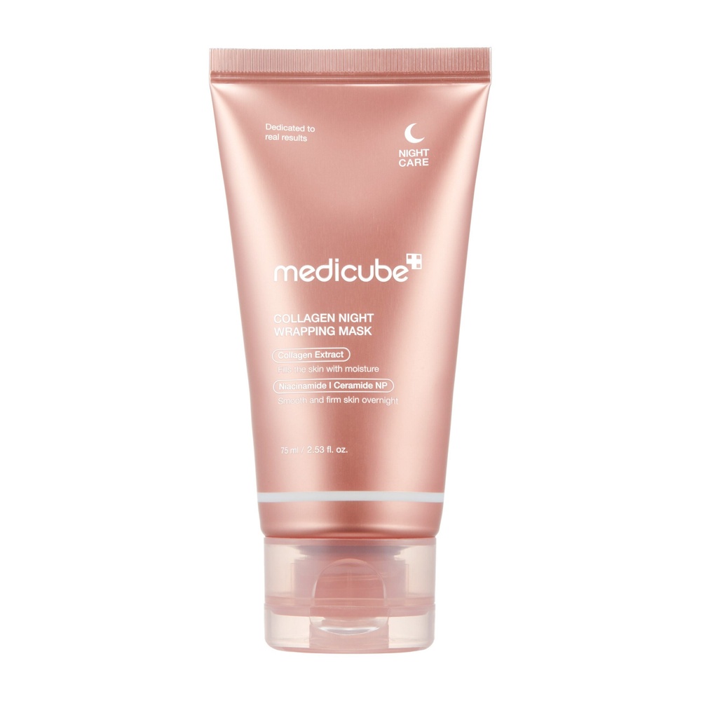 メディキューブ コラーゲンナイトラッピングマスク│AINZ&TULPE