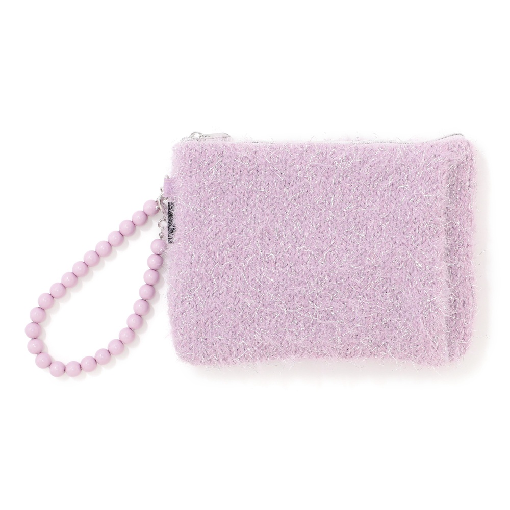 Francfranc　両手を温められるカイロポーチ　パープル