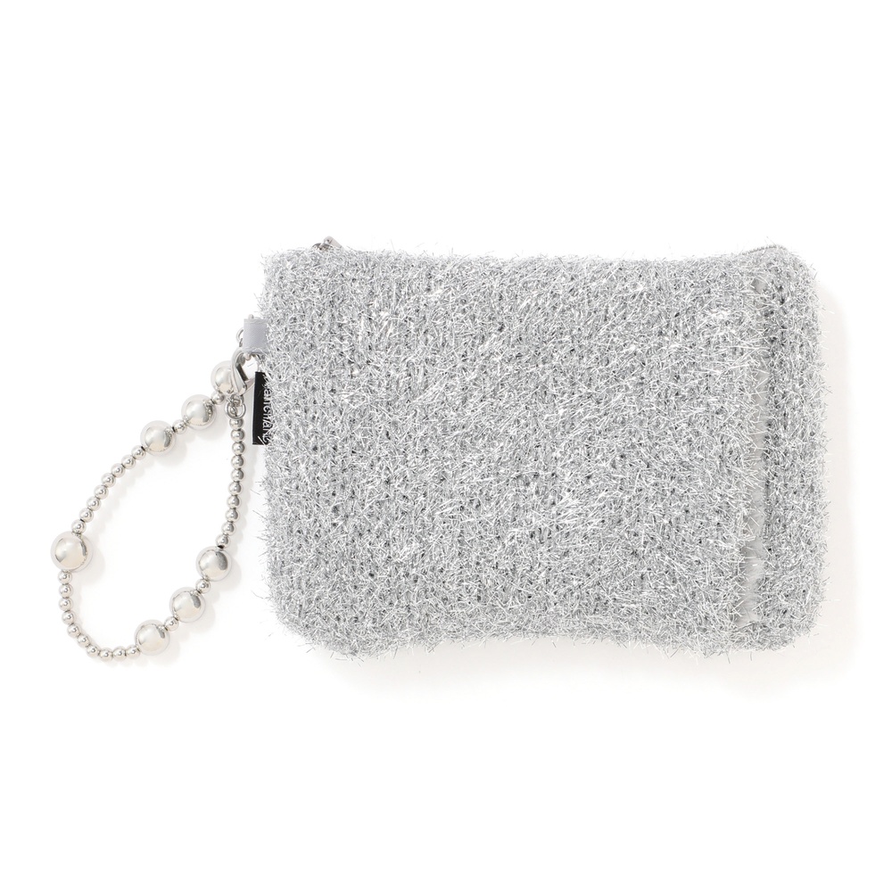 Francfranc　両手を温められるカイロポーチ　シルバー