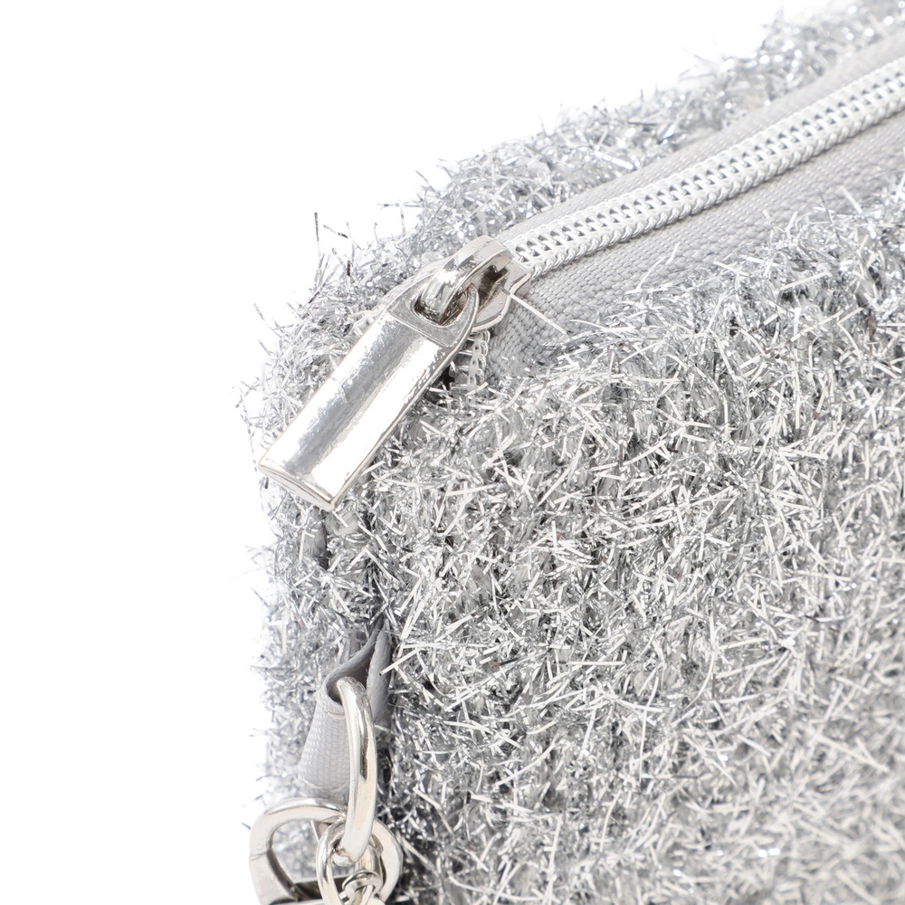 Francfranc　両手を温められるカイロポーチ　シルバー