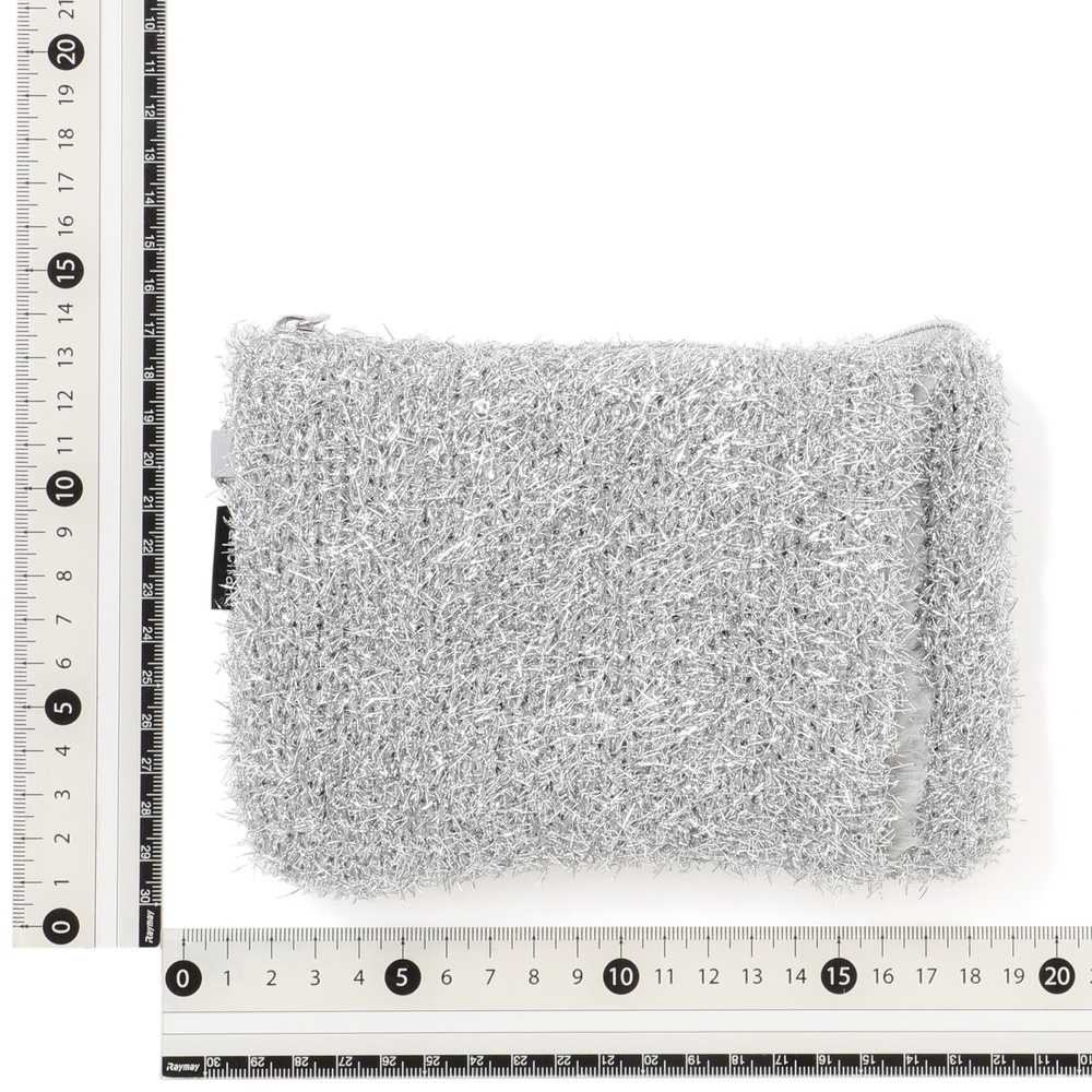 Francfranc　両手を温められるカイロポーチ　シルバー