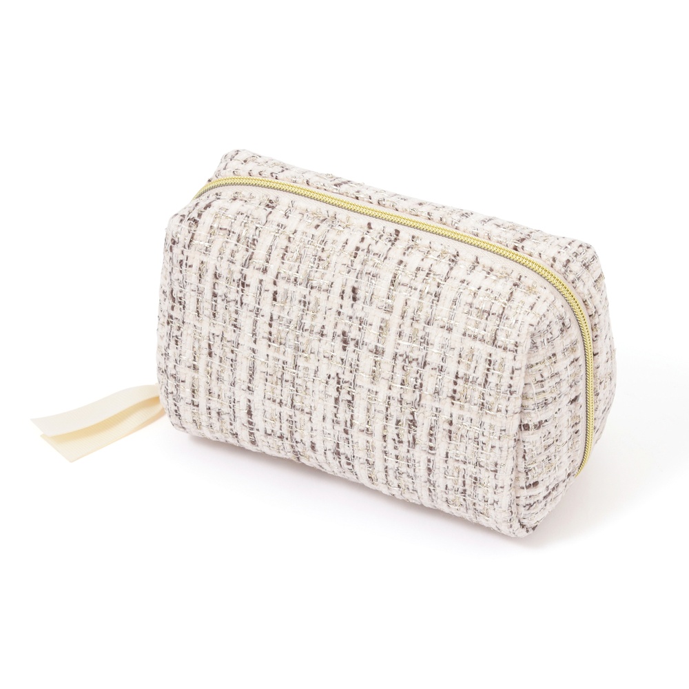 Francfranc　ツイード ポーチ S